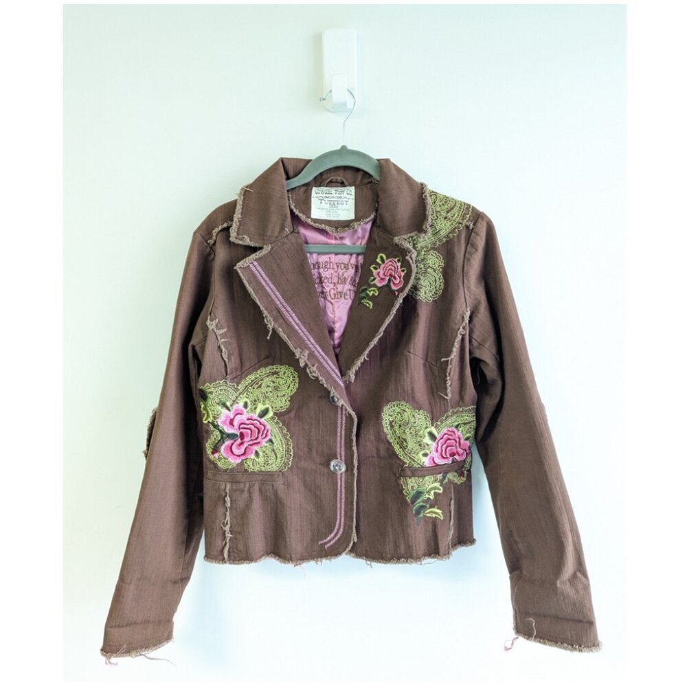 Cowgirl Tuff Co Embroidered Blazer Jacket